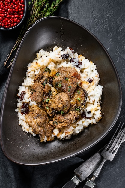 Traditionelles indisches Curry-Lammfleisch Masala