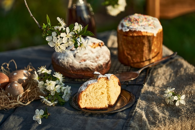 Traditionelles russisches Osterhüttenkäsedessert