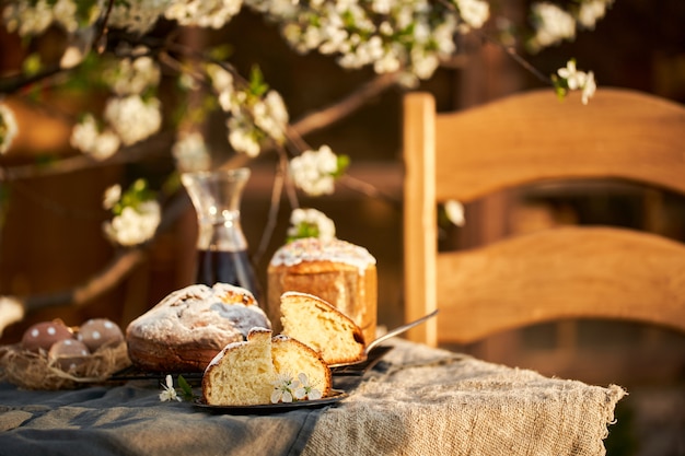 Traditionelles russisches Osterhüttenkäsedessert