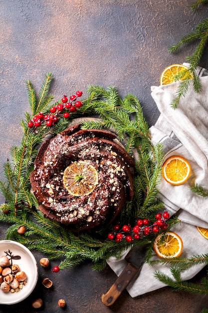 Traditionelles Weihnachtsdessert