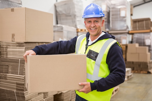 Tragender Kasten der Arbeitskraft im Lager