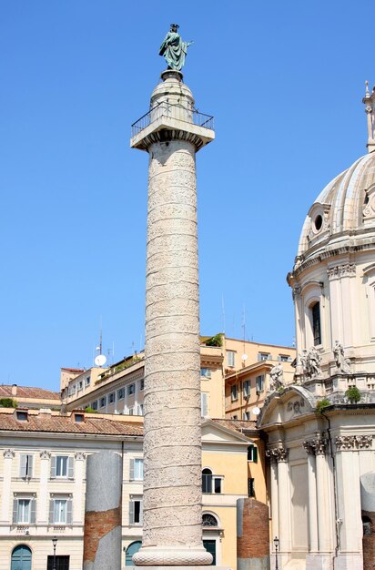 Traianische Säule in Rom Italien