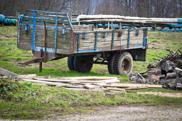 Foto trailer tractor