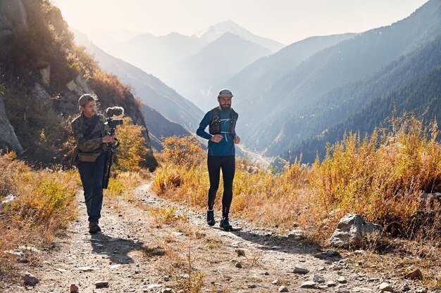 Trailrunning-Film hinter den Kulissen