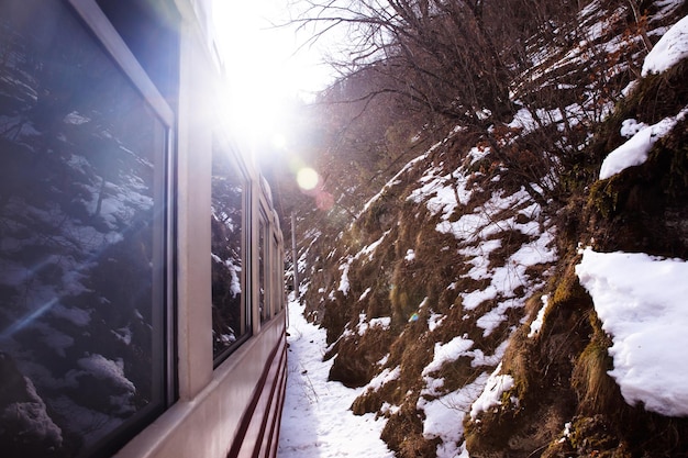 Trainieren Sie im Winter auf der Straße