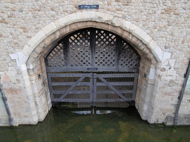 Traitors Gate am Tower of London