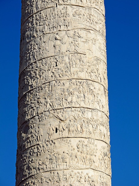 Trajanssäule in Rom Italien