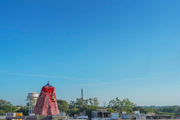 Foto traje de falda lengha de boda nupcial india