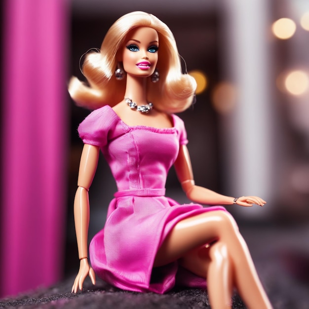 Traje de moda de Barbie