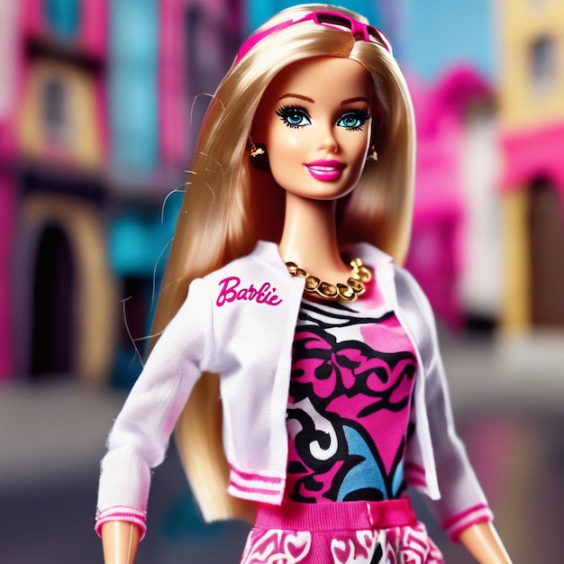 Traje de moda de Barbie