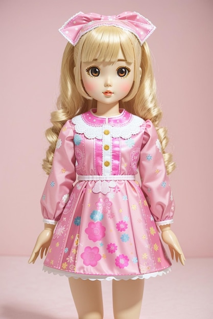 Traje de moda de la muñeca Barbie Japón