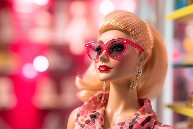 Traje de moda de verano de Barbie Shopaholic