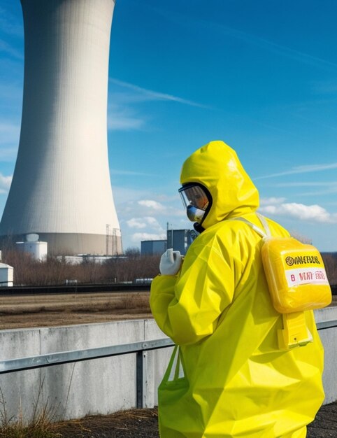 Foto traje nuclear