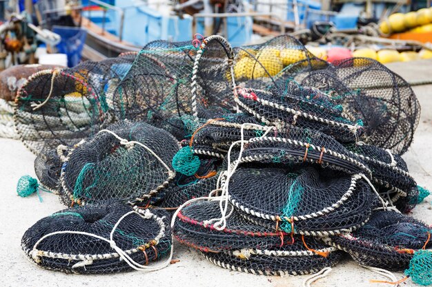 Las trampas para la pesca de captura