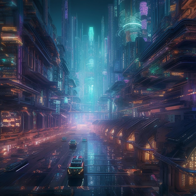 la transformación de la ciudad de shanghai en una realidad cyberpunk distópica