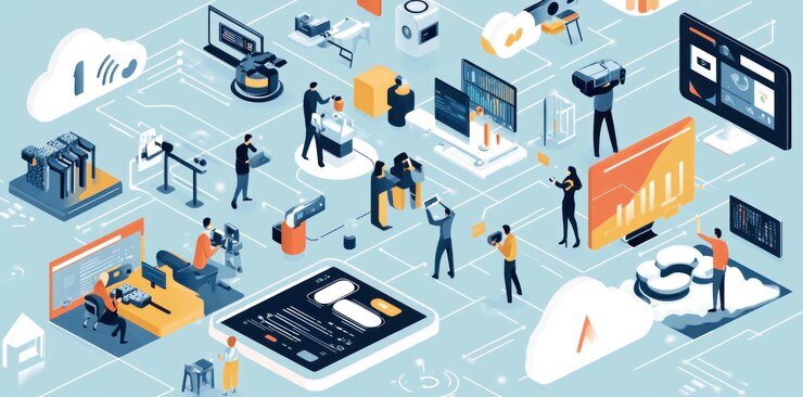 Foto transformación digital el futuro de la tecnología