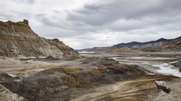 Transformación drástica del paisaje debido al calentamiento global