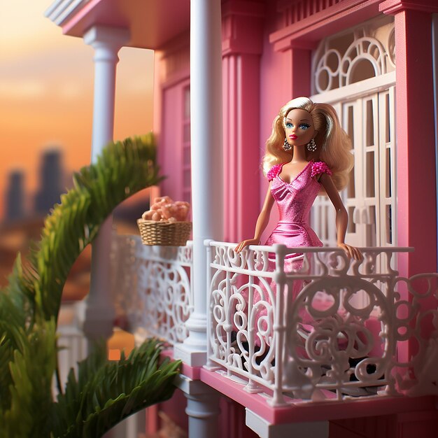 Transforme sua varanda em um paraíso da Barbie