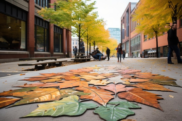 Transforming the Urban Landscape Leaf Removal Services colabora con artistas locales para revelar la gorra