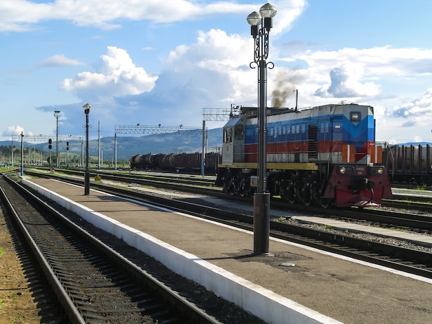 Transiberian Zug Russland