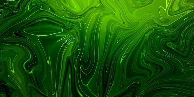 Foto transparente verde creatividad arte moderno los colores de tinta son increíblemente brillantes, luminosos, translúcidos, fluyen libremente y se secan rápidamente patrón natural de lujo obra de arte abstracta estilo moderno