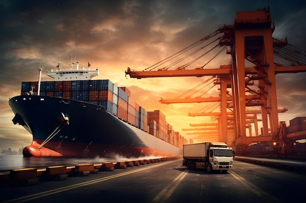 Transport und Logistik Import Export Generative KI