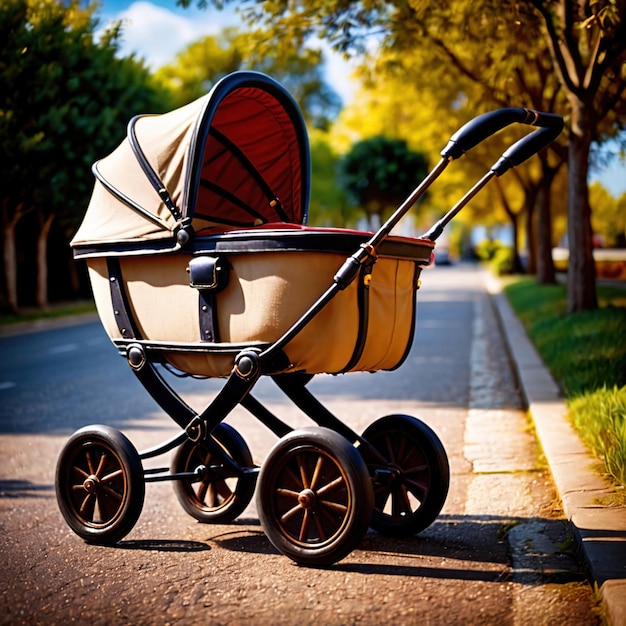 Foto transporte de cochecitos para bebés o niños pequeños