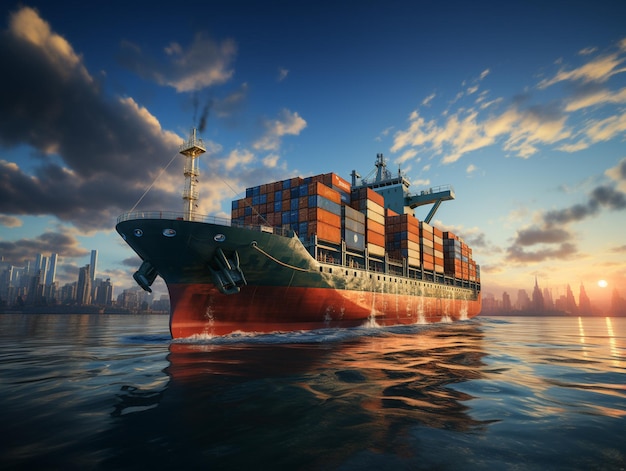 Transporte de mercancías por barco