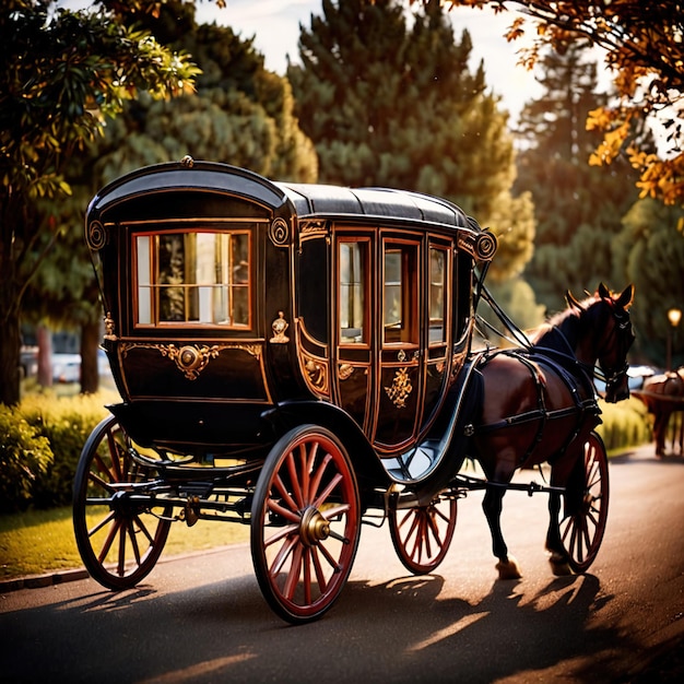 Foto transporte tradicional antiguo y antiguo