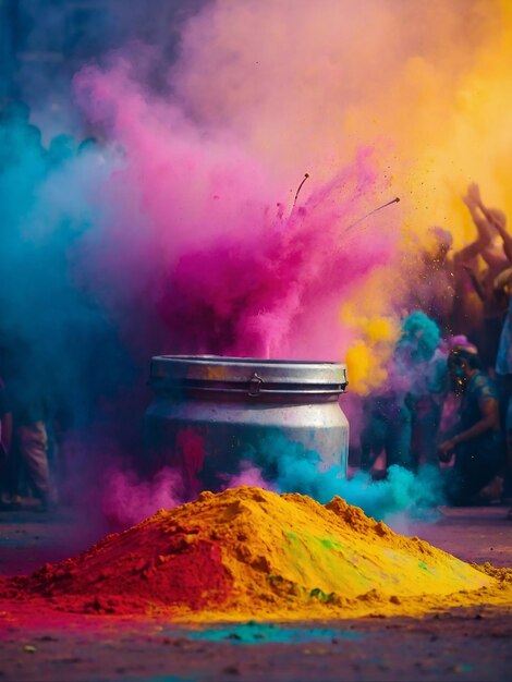 El trasfondo de la celebración del festival de Holi