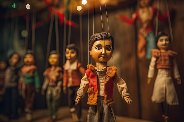 El trasfondo de las marionetas