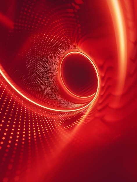 trasfondo radiante hay un vórtice circular espiral con halos circulares y iluminación abstracta e