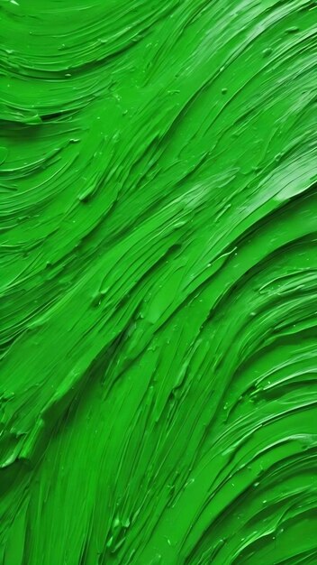 Trasfondo con trazos de pintura verde para diseño foto de alta calidad