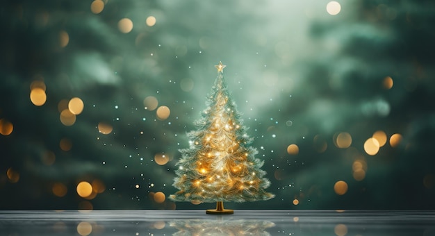 El trasfondo de las vacaciones del árbol de Navidad