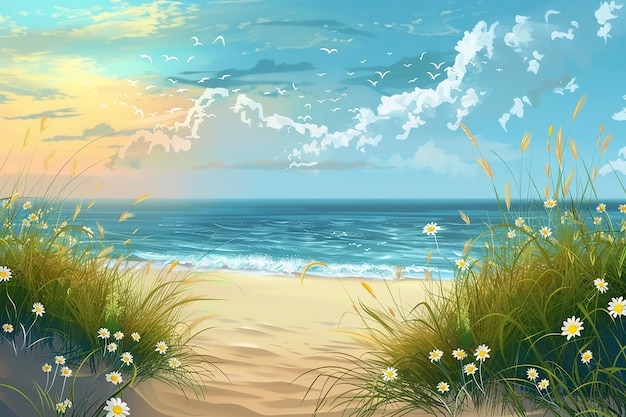 trasfondo de verano