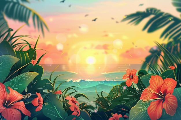 trasfondo de verano