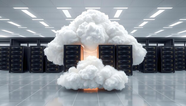 Traslado de servidores a un centro de datos en la nube para la migración a la nube y la transferencia de datos