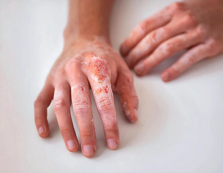 trastorno de la piel piel seca rasca la piel escamosa