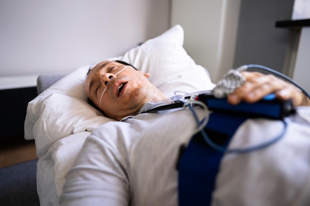 Tratamento de transtorno de apneia do sono no hospital