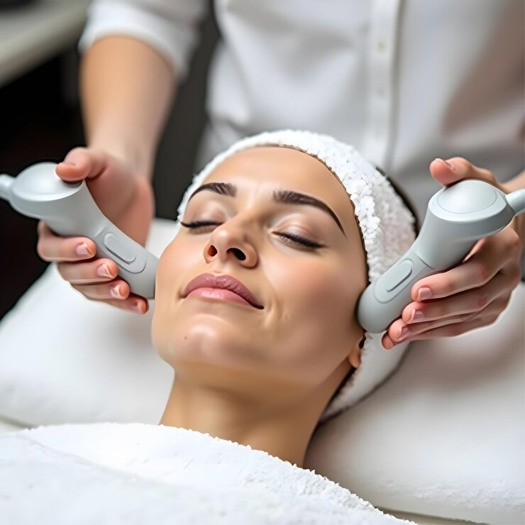 Tratamiento profesional con láser facial para el rejuvenecimiento avanzado de la piel