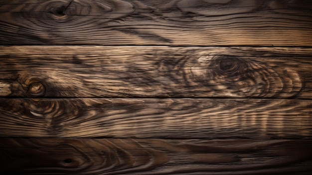 Traurige Holzoberfläche Gemeinsame dreidimensionale Holzoberfläche Kreative Ressource KI generiert