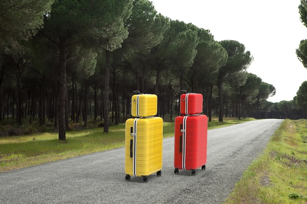 Travel Suitcase Realistic