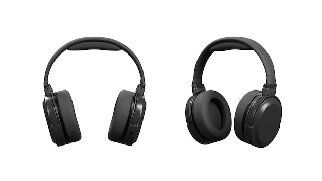 trayectoria de recorte de auriculares inalámbricos en 3D