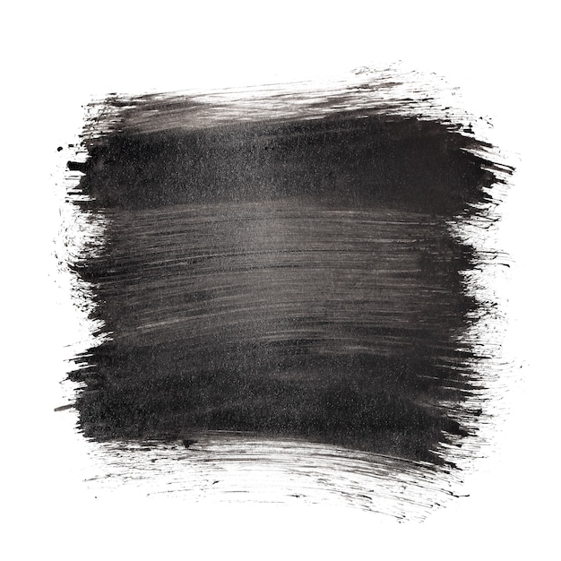 Trazos de pincel negro - fondo abstracto, espacio para texto