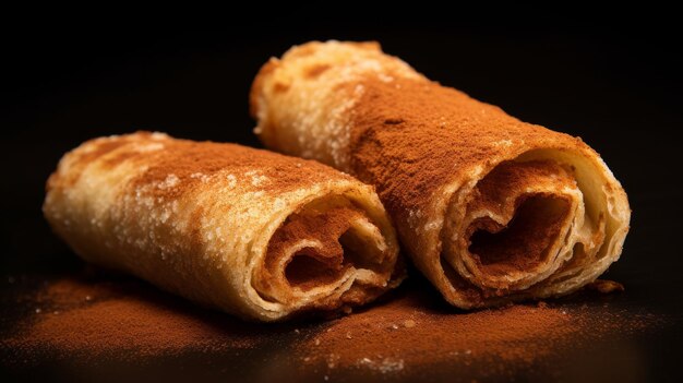 Foto trdelnik una dulce delicia enrollada