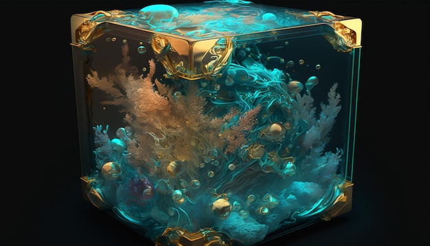 Treasure_box_deep_sea_water_Generative_aiGenerative KI