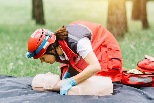 Foto treinamento cpr