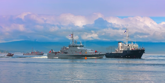 Treinamento para liberação da embarcação capturada