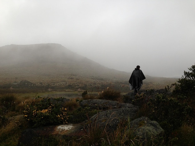 Trekking en el altiplano andino Guerrero moore en cundinamarca Colombia