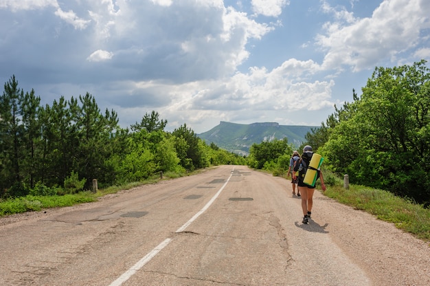 Foto trekking en crimea